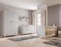 Preview: Babyzimmer Schrank NEW YORK hellgrau | www.kids-ambiente.com